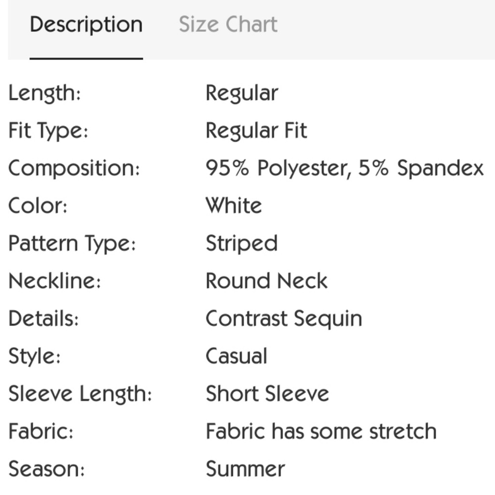 Plus Size Sequin Embellished Tee - Picture 7 of 7